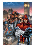 New Excalibur 1 Cover: Captain Britain  Juggernaut  Dazzler  Nocturne and New Excalibur