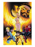 Incredible Hercules 125 Cover: Hercules  Emma Frost  X-23  Spider-Girl and Invisible Woman