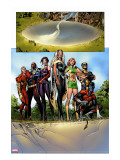 Uncanny X-Men 447 Group: Marvel Girl  Storm  Nightcrawler  Wolverine  Bishop  Sage and X-Men