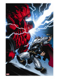 Hulk 5 Cover: Hulk and Thor