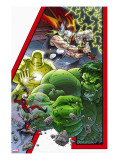Avengers: Earths Mightiest Hero 1 Cover: Hulk  Iron Man  Thor  Ant-Man  Wasp and Avengers