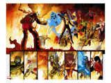 The Order 1 Group: Anthem  Heavy  Calamity  Pierce  Avona  Maul  Corona and Infernal Man Fighting