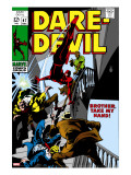 Daredevil 47 Cover: Daredevil Swinging