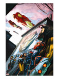 New Warriors 17 Cover: Iron Man and Night Thrasher