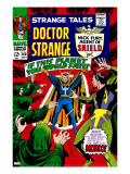 Strange Tales 160 Cover: Dr Strange and Baron Mordo