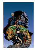 Excalibur 8 Cover: Callisto  Magneto  x-23  omega sentinel and Excalibur