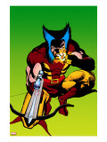 Wolverine 4 Cover: Wolverine Crouching