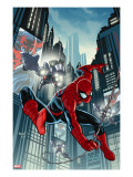 Timestorm 2009/2099: Spider-Man One-Shot 1 Cover: Spider-Man Fighting