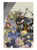 Uncanny X-Men: First Class 4 Cover: Wolverine  Cyclops  Phoenix  Storm and Nightcrawler
