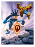 Ultimate Fantastic Four 6 Cover: Thing