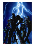 Dark Avengers 1 Cover: Iron Patriot and Ms Marvel