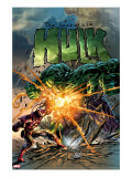 Incredible Hulk 71 Cover: Hulk and Iron Man