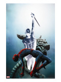 Dark Reign: Mister Negative 1 Cover: Mr Negative and Spider-Man
