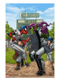 Marvel Adventures Spider-Man 34 Cover: Spider-Man and Green Goblin