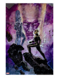 Nova 15 Cover: Nova and Silver Surfer
