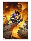 Ultimate Spider-Man 132 Cover: Kitty Pryde  and Mary Jane Watson