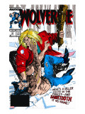 Wolverine 10 Cover: Wolverine and Sabretooth