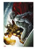 Beta Ray Bill: Godhunter 2 Cover: Beta-Ray Bill and Silver Surfer