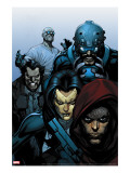 New Avengers 33 Cover: Hood  Madame Masque  Harrow  Jonas and Wizard