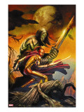 Skaar: Son Of Hulk Cover: Skaar and Omaka