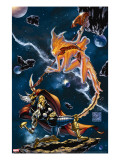 Stormbreaker: The Saga Of Beta Ray Bill 3 Cover: Stardust and Beta-Ray Bill Flying