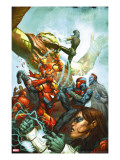 New Warriors 19 Cover: Night Thrasher and Iron Man