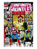 Infinity Gauntlet 2 Cover: Captain America  Thor and She-Hulk