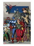 Marvel Holiday Special 1 Group: Captain America