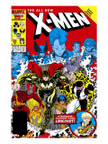 X-Men Annual 10 Cover: Warlock  Sunspot  Wolfsbane and New Mutants