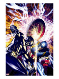 Ultimate Captain America Annual 1 Cover: Captain America and Black Panther
