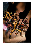 Uncanny X-Men 450 Cover: Wolverine  Bishop  Nightcrawler  Storm and X-Men Fighting