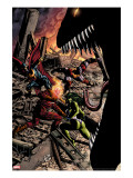 The Last Defenders 2 Cover: Blazing Skull