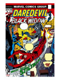 Daredevil 102 Cover: Stiltman  Black Widow and Daredevil