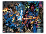 Fantastic Four 571 Group: Mr Fantastic  Silver Surfer and Galactus