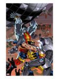 Uncanny X-Men: First Class 7 Cover: Colossus and Wolverine