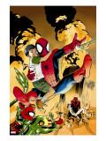 Ultimatum: Spider-Man Requiem 2 Cover: Spider-Man Jumping