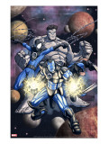 What If Newer Fantastic Four 1 Cover: Iron Man  Spider-Man  Wolverine and Hulk