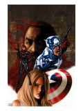Captain America 36 Cover: Captain America and Black Widow
