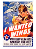 William Holden WWII AFF Wings Movie Poster