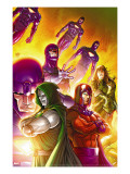Doctor Doom and The Masters of Evil 4 Cover: Dr Doom  Magneto and Sentinel