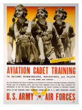 WWII AAF Cadet Training Poster