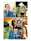 Avengers Classics 1 Group: Hulk  Thor  Lee  Stan and Iron Man