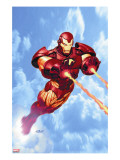 Iron Man: Iron Protocols 1 Cover: Iron Man Fighting