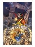 Marvel Team Up 3 Cover: Dr Strange and Fantastic Four