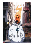 Human Torch V1  8 Cover: Human Torch