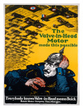 WWI Buick War Plane Production Poster