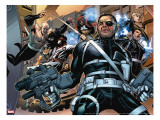 Secret Warriors 5 Cover: Nick Fury