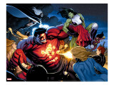 Hulk 9 Group: Rulk  She-Hulk and Storm