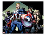 Ultimatum 3 Group: Captain America  Hawkeye  Iron Man and Valkyrie