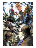 Dark Reign: Young Avengers 1 Group: Hawkeye  Patriot  Speed  Hulkling  Wiccan  Stature and Vision